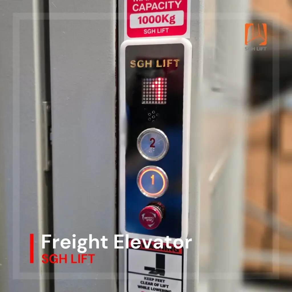Goods Lift 2 Cargo Lift for Wearhouse's and storage in Dubai