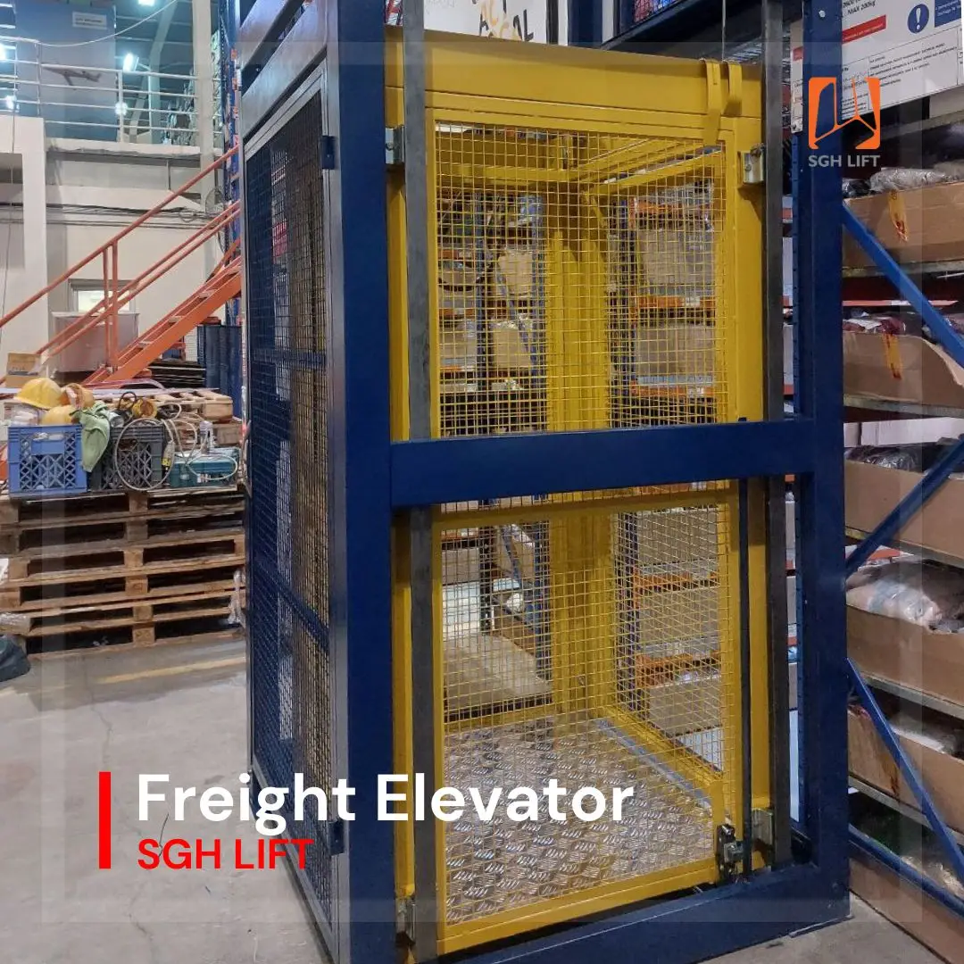 Freight Elevator for Wearhouse's and storage in Dubai