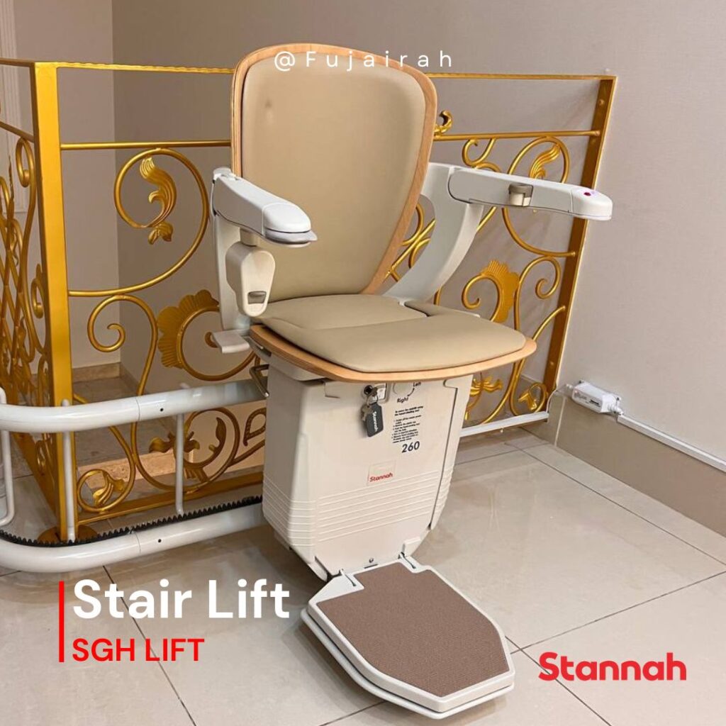 Stairlifts for curved stairs