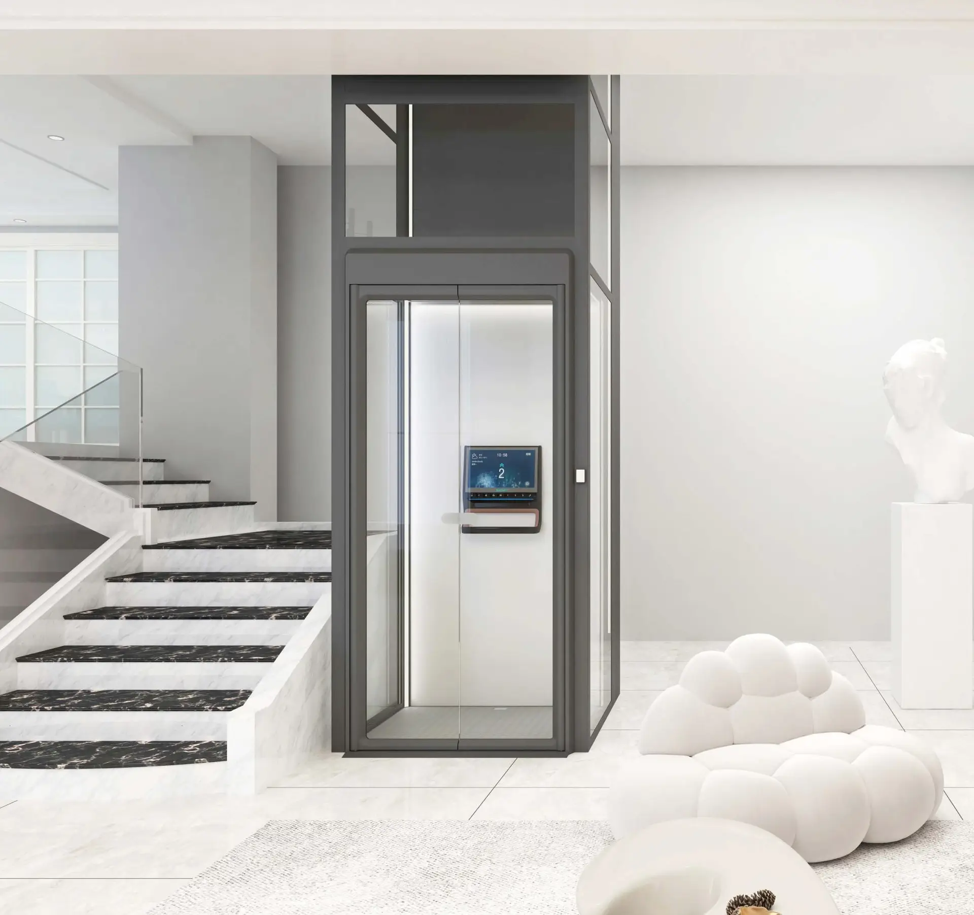 Home elevator installed by SGH LIFT